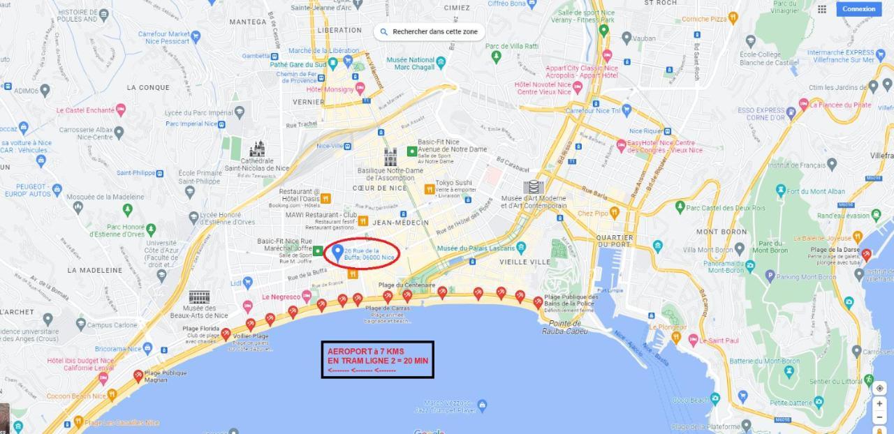 Apartment Duplex Cosy - Hyper Centre - Proche Et Promenade Nizza